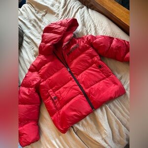 DSQUARED2 Vibrant Red Quilted Jacket